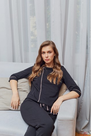 Комплект кофта зі штанами із бавовни Your Touch EL-7150